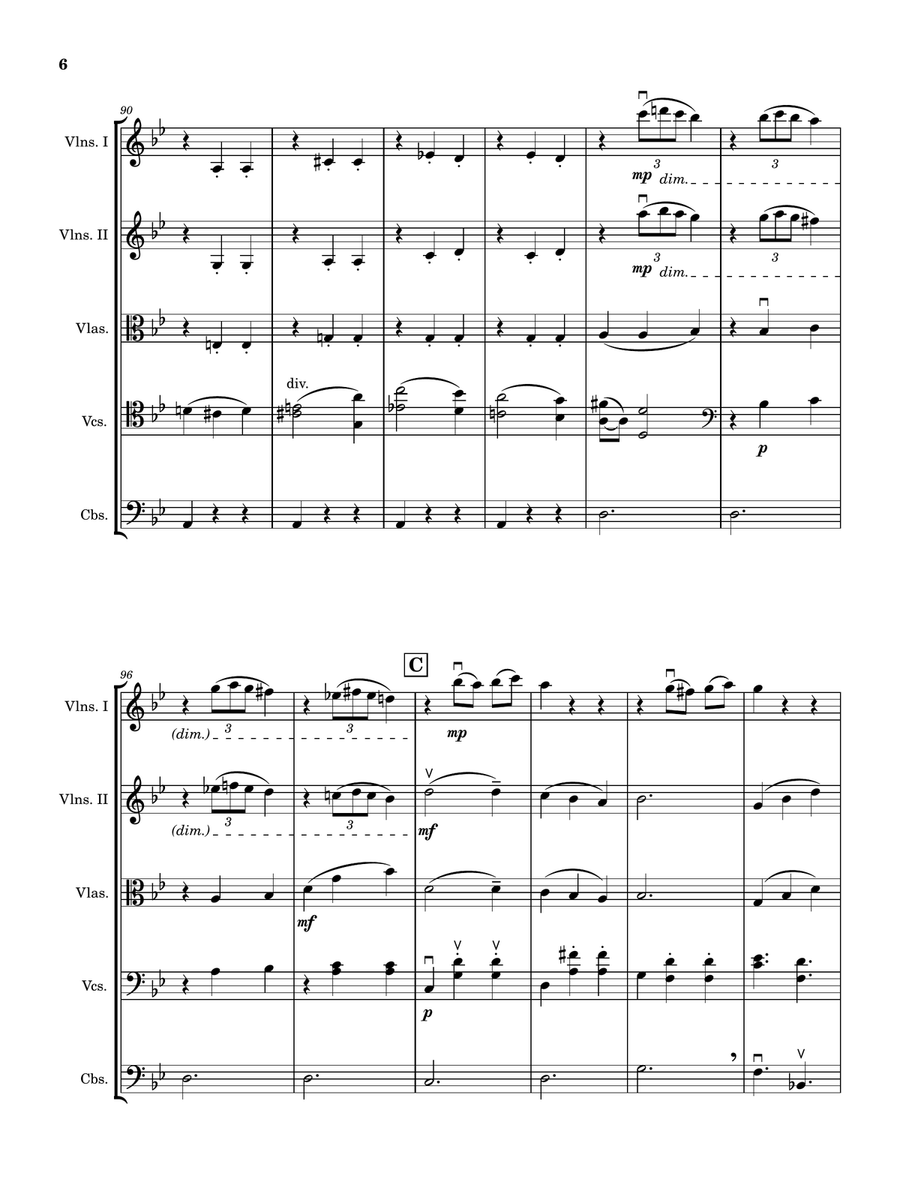 Merry-Go-Round Of Life String Orchestra scores gallery preview page 6