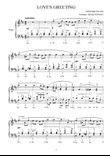 Love's Greeting Easy Piano for Pre Intermediate