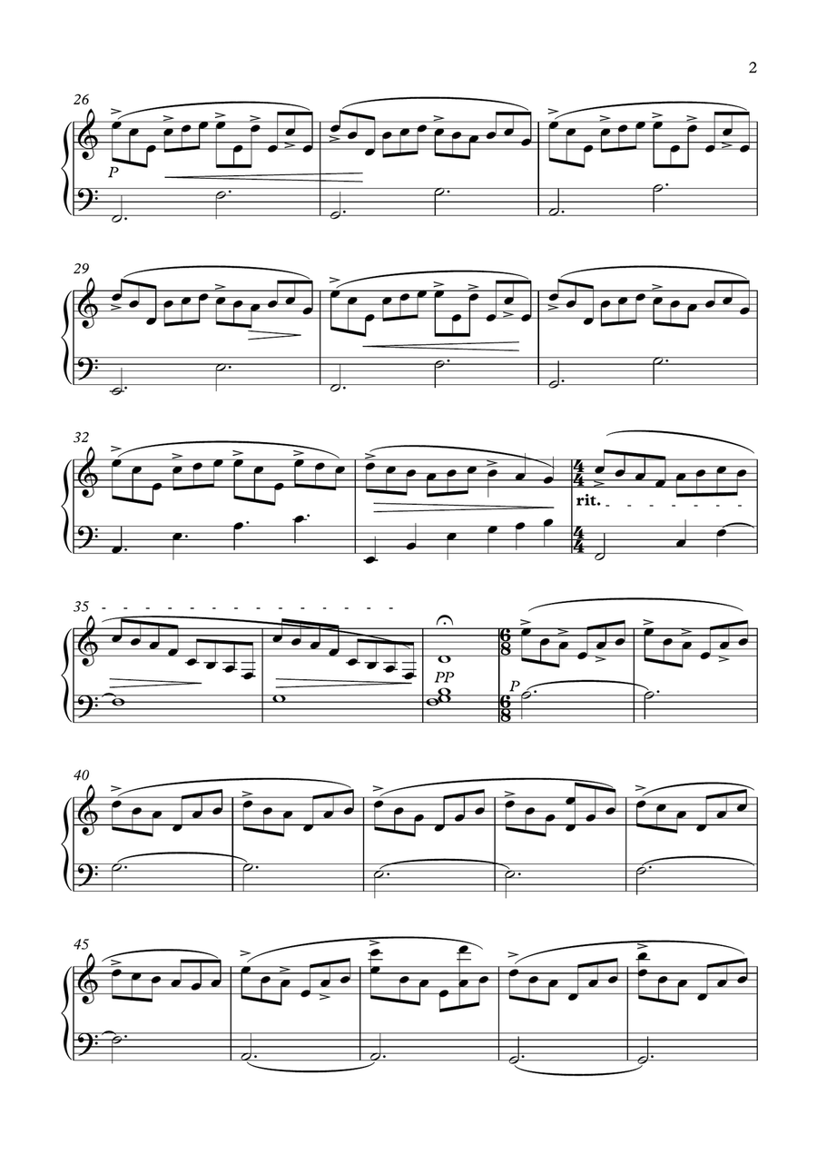 Another Day In Paradise Another Day In Paradise Piano Solo scores gallery preview page 2