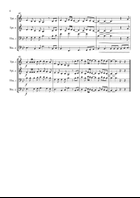 Fairytale Of New York Brass Quartet scores gallery preview page 4