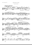 Clair de Lune - Alto Sax Solo