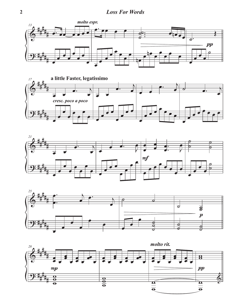 Loss For Words (from 