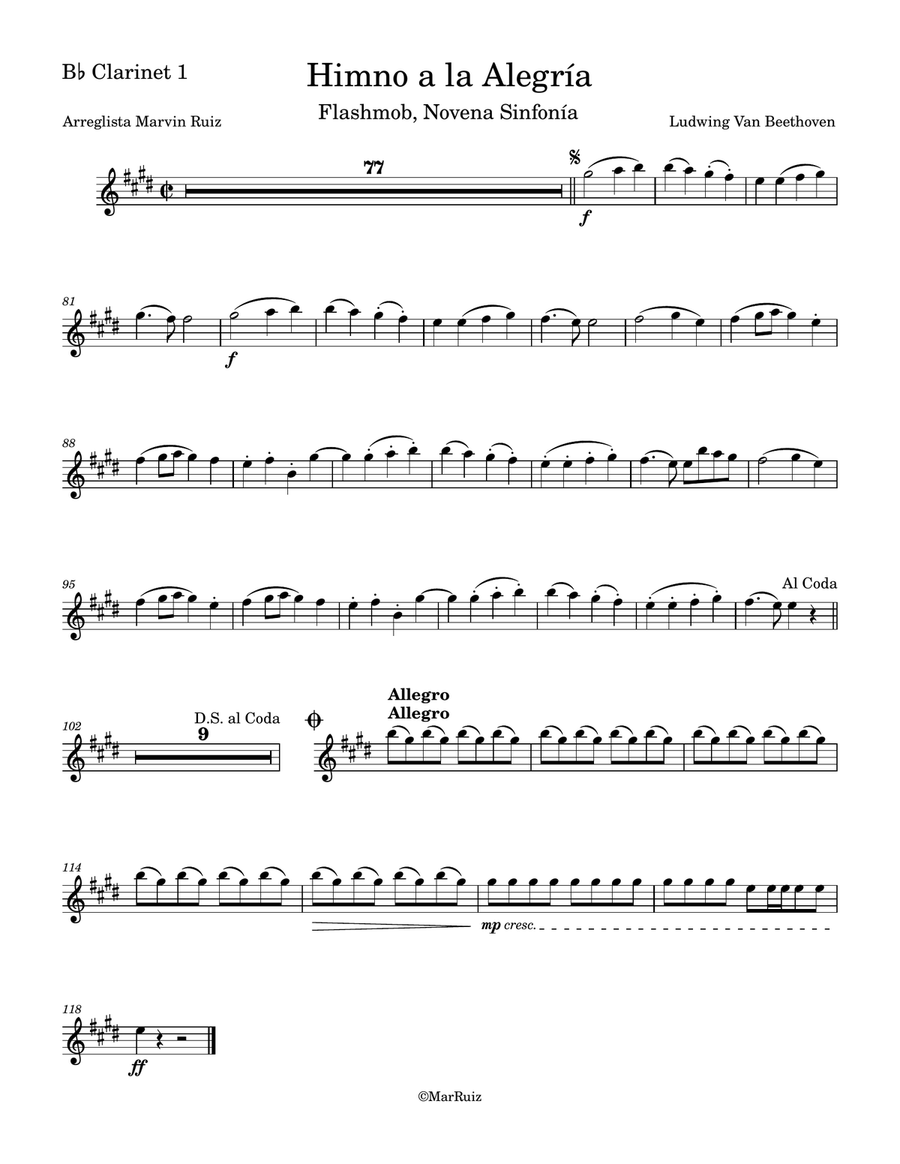 Ninth Symphony (Beethoven) 1st, 2nd, 3rd & 4th Mov Full Orchestra scores gallery preview page 5