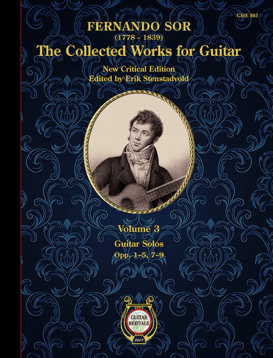 Collected Works for Guitar Vol. 3 Classical Guitar scores gallery preview page 1