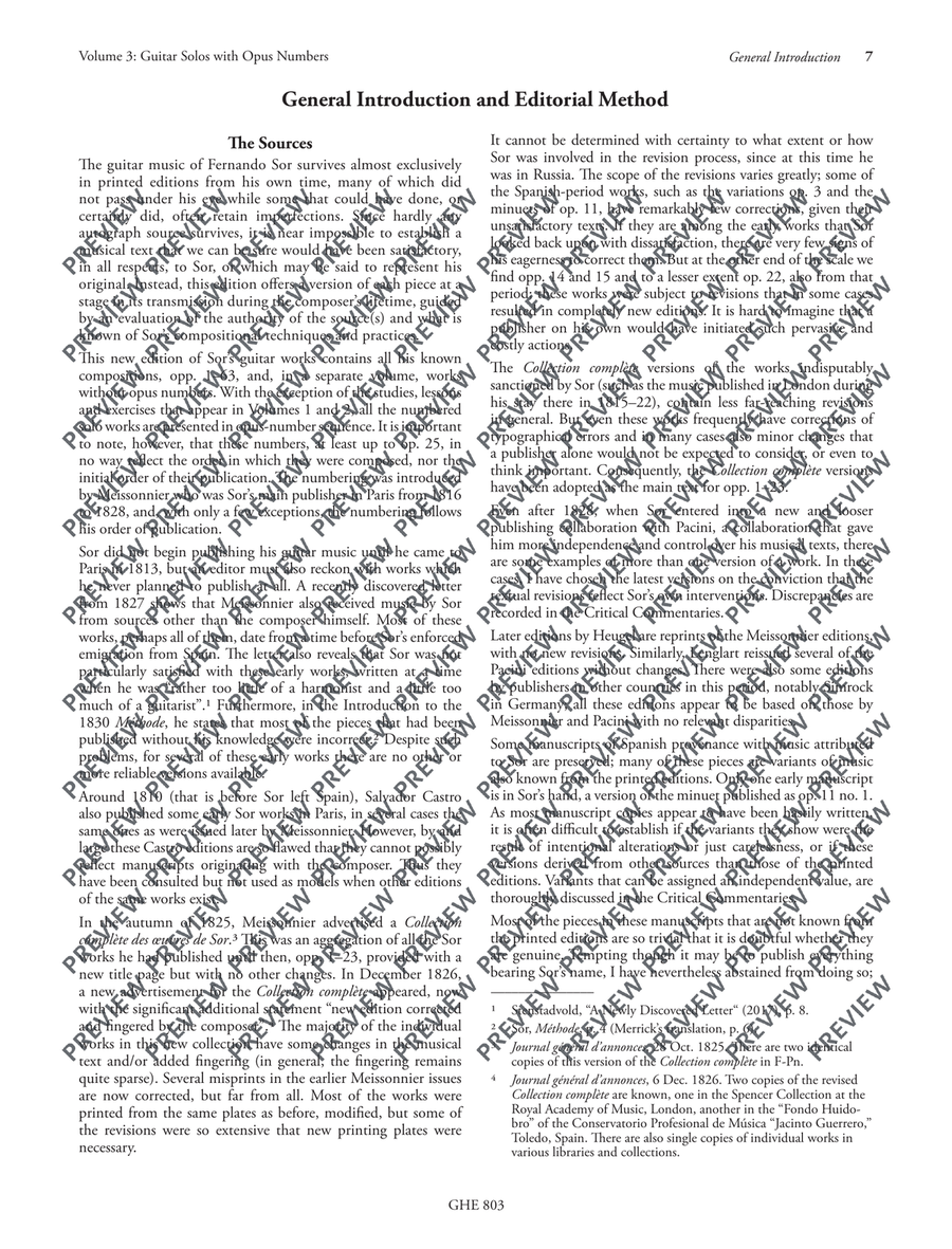 Collected Works for Guitar Vol. 3 Classical Guitar scores gallery preview page 8
