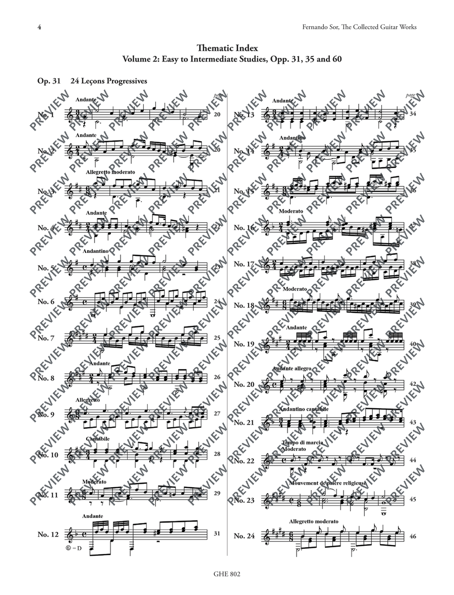 Collected Works for Guitar Vol. 2 Classical Guitar scores gallery preview page 5