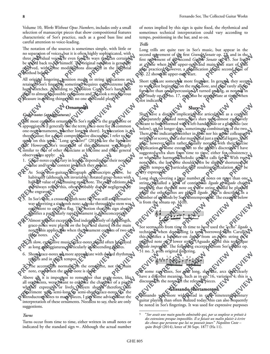 Collected Works for Guitar Vol. 5 Classical Guitar scores gallery preview page 9