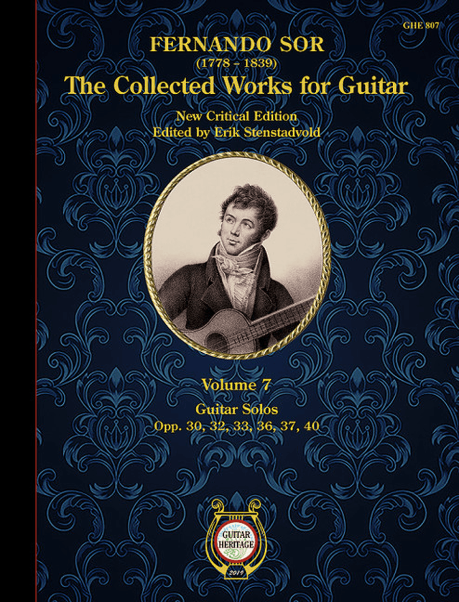 Collected Works for Guitar Vol. 7 Classical Guitar scores gallery preview page 1