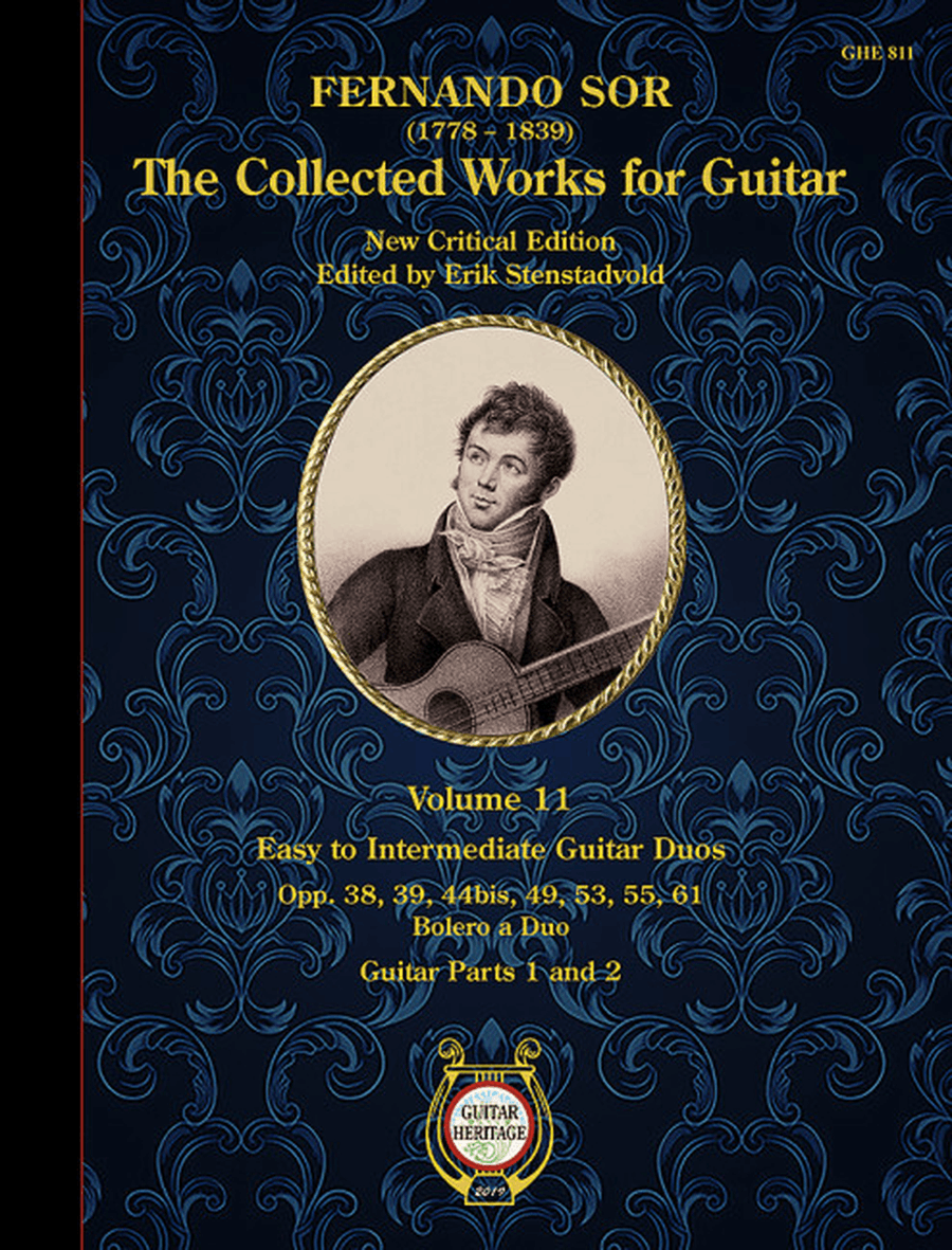 Collected Works for Guitar Vol. 11 Classical Guitar scores gallery preview page 1