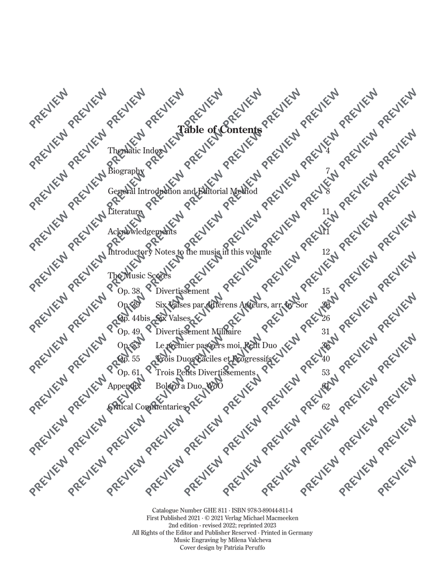 Collected Works for Guitar Vol. 11 Classical Guitar scores gallery preview page 4