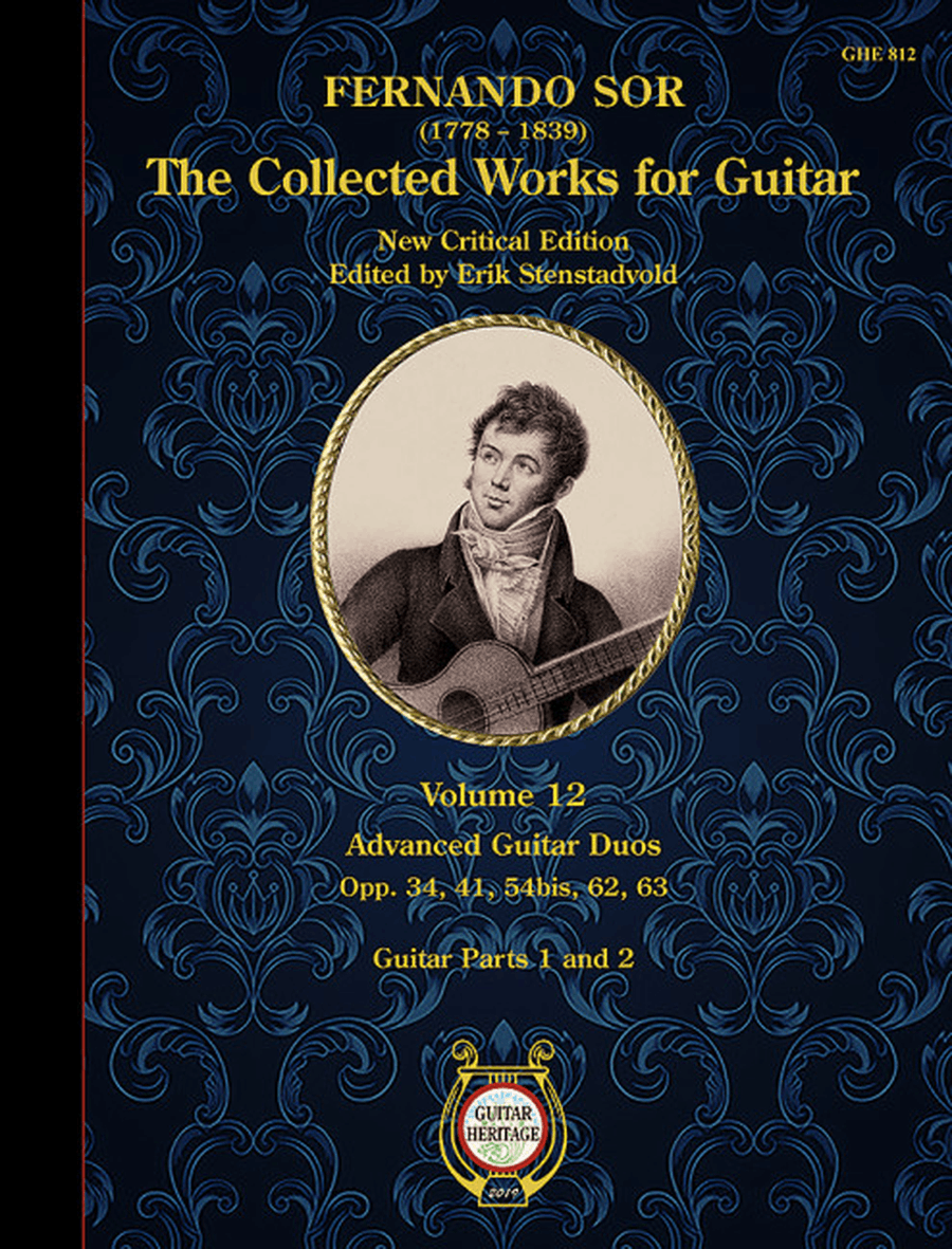 Collected Works for Guitar Vol. 12 Classical Guitar scores gallery preview page 1