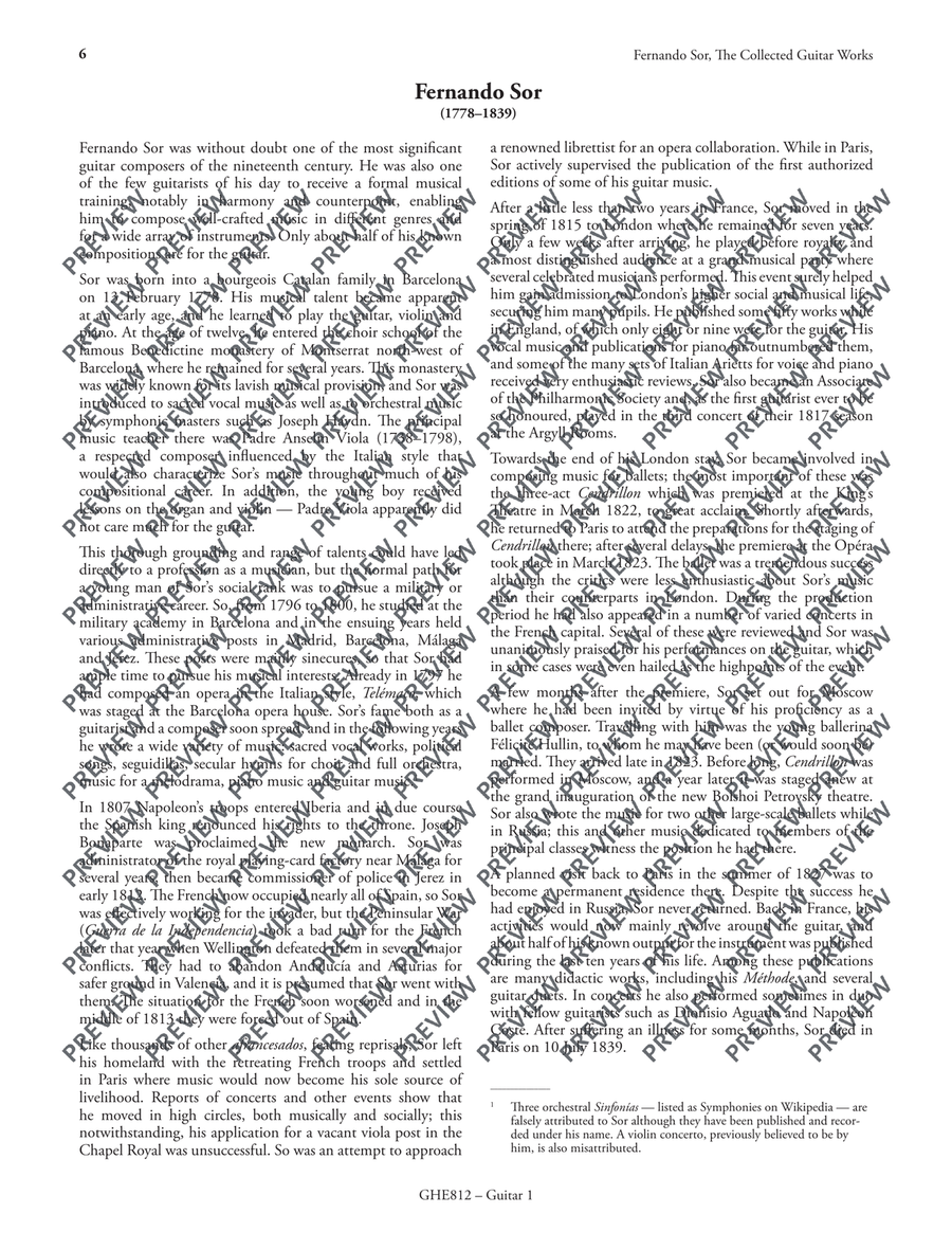 Collected Works for Guitar Vol. 12 Classical Guitar scores gallery preview page 7