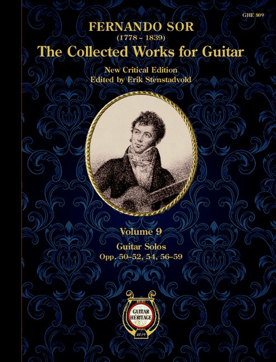 Collected Works for Guitar Vol. 9 Classical Guitar scores gallery preview page 1