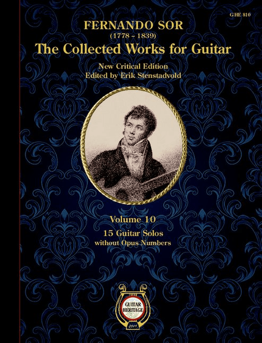 Collected Works for Guitar Vol. 10 Classical Guitar scores gallery preview page 1