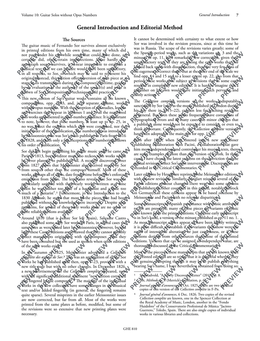 Collected Works for Guitar Vol. 10 Classical Guitar scores gallery preview page 8