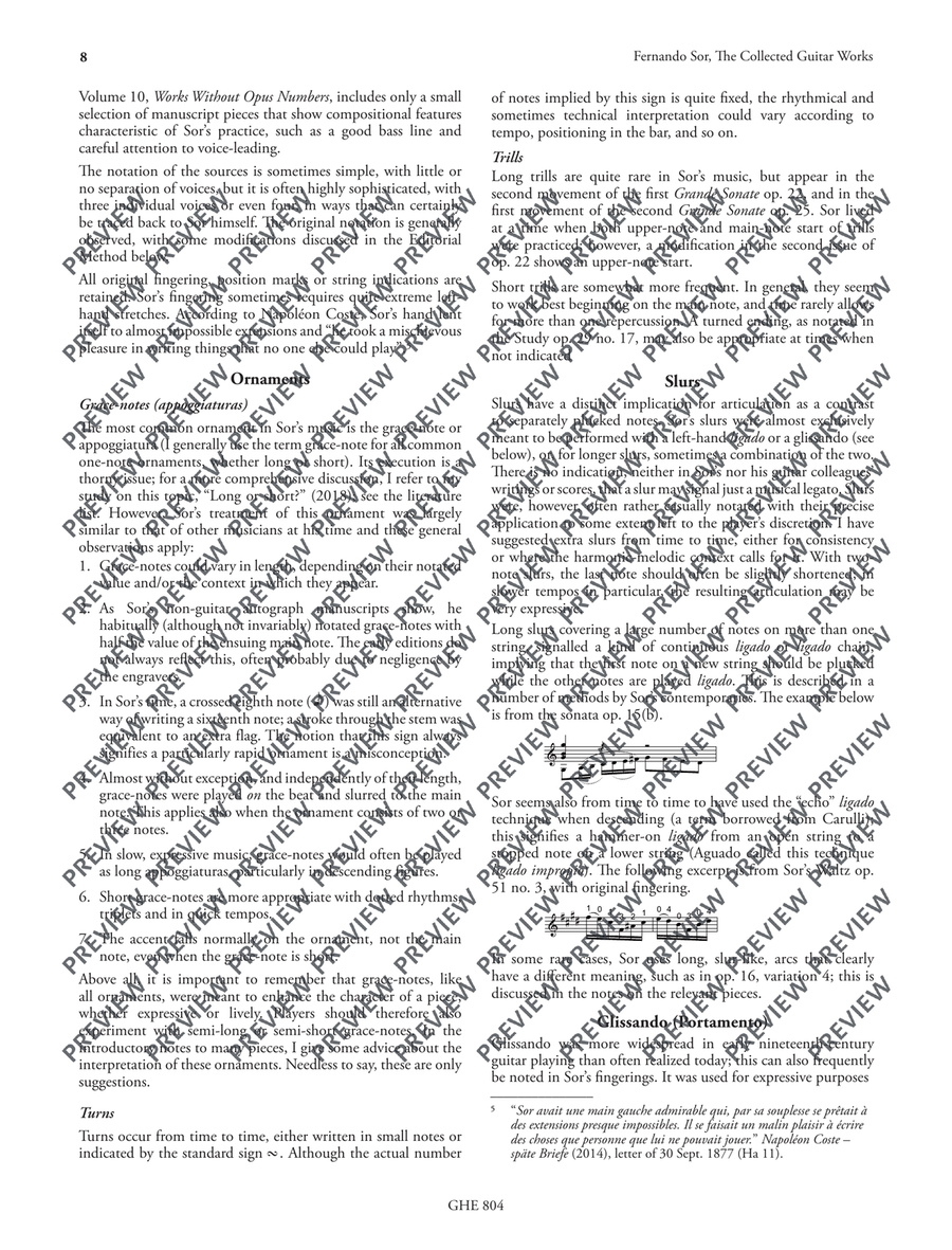 Collected Works for Guitar Vol. 4 Classical Guitar scores gallery preview page 9