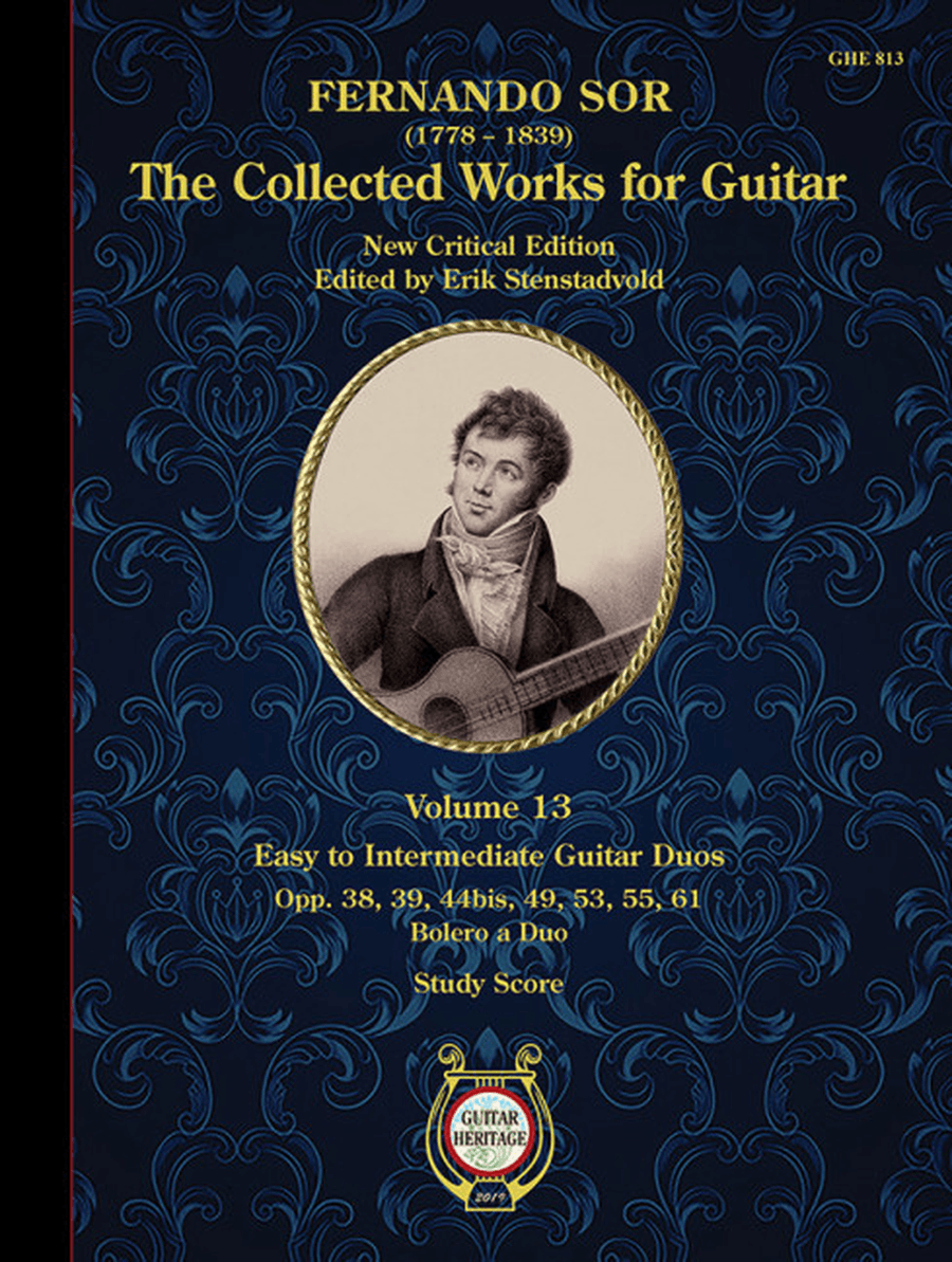 Collected Works for Guitar Vol. 13 Classical Guitar scores gallery preview page 1