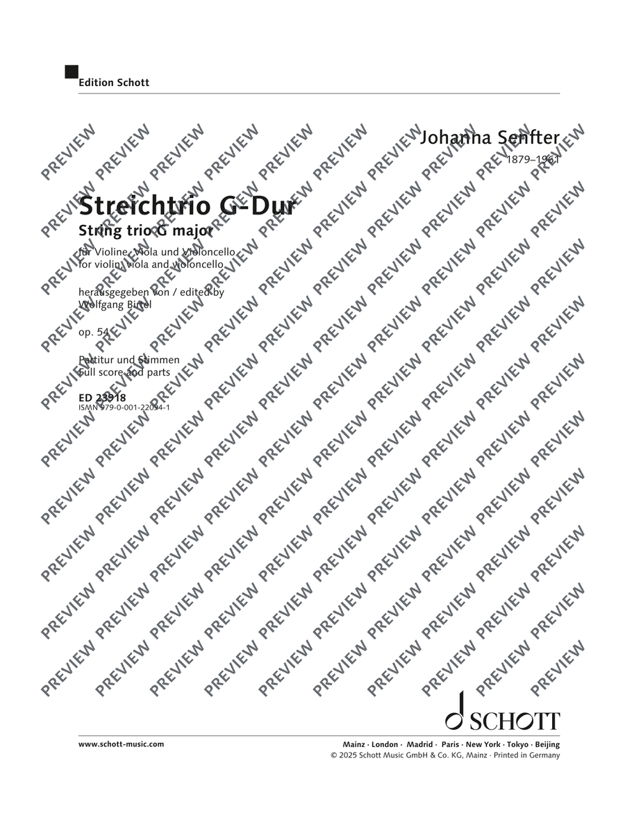 String Trio G major String Trio G major String Trio scores gallery preview page 2