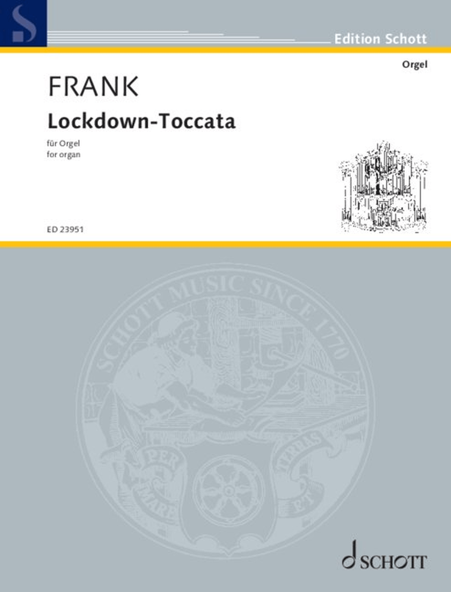 Lockdown Toccata Lockdown Toccata Organ scores gallery preview page 1