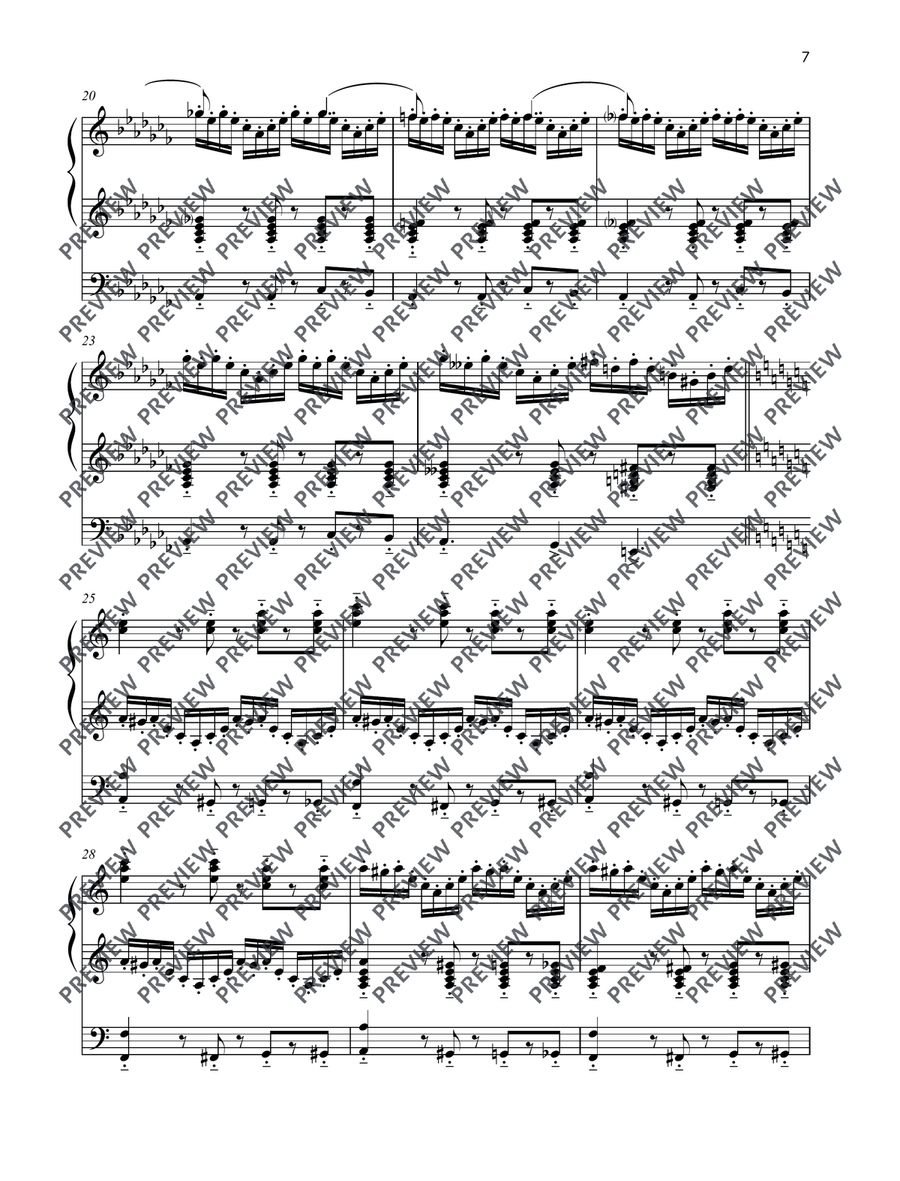 Lockdown Toccata Lockdown Toccata Organ scores gallery preview page 8