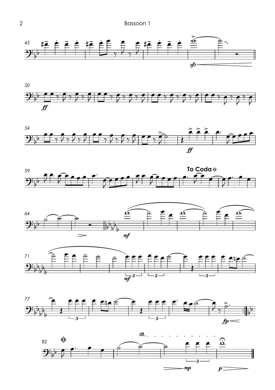 Can't Take My Eyes Off Of You Bassoon Quartet scores gallery preview page 4