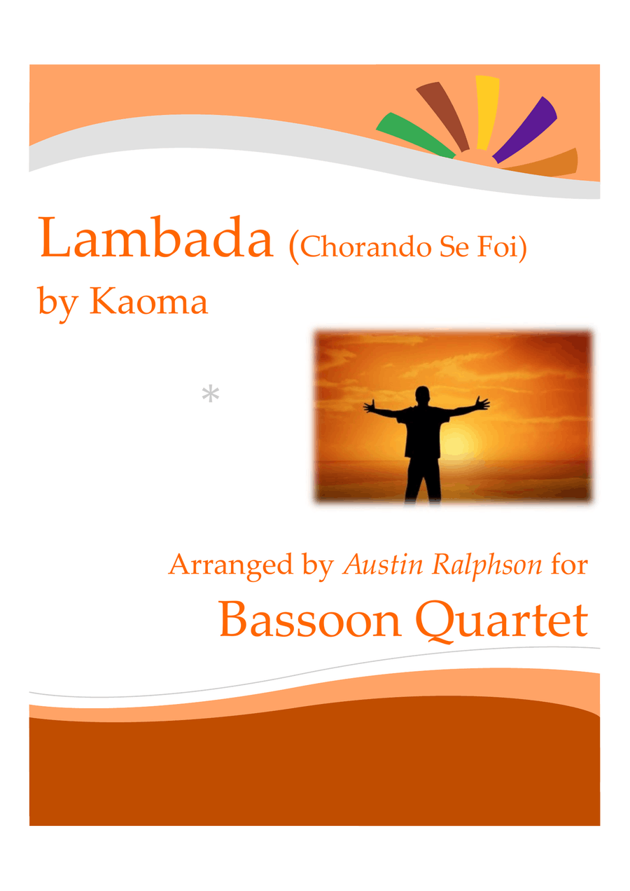 Chorando Se Foi (Lambada) Bassoon Quartet scores gallery preview page 1