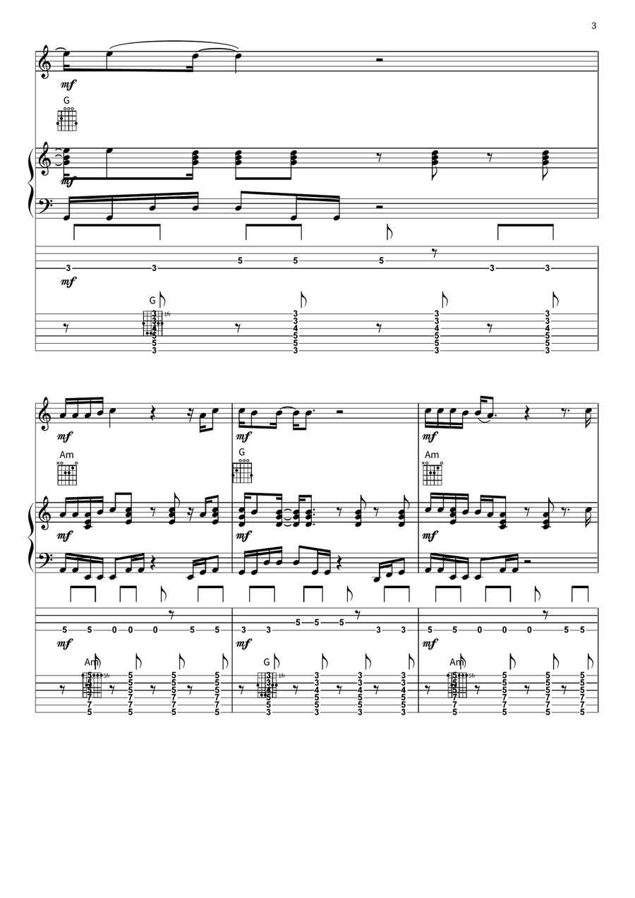 1865 (96 In The Shade) Alto Saxophone scores gallery preview page 3