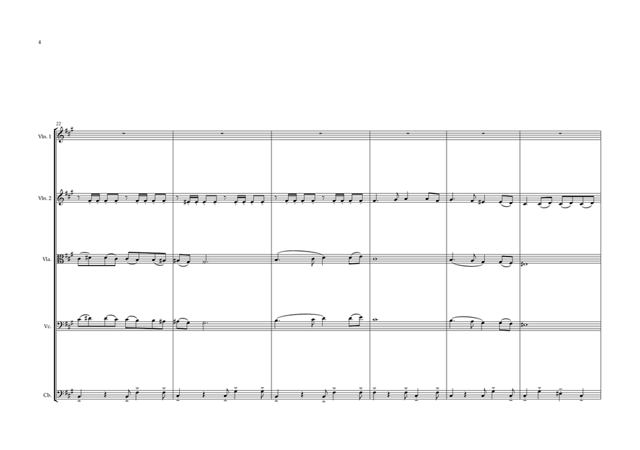 Moroccan National Anthem for String Orchestra String Orchestra scores gallery preview page 4