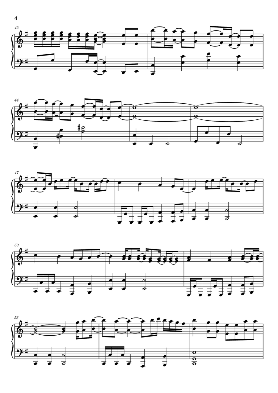 Break My Heart Break My Heart Piano Solo scores gallery preview page 4