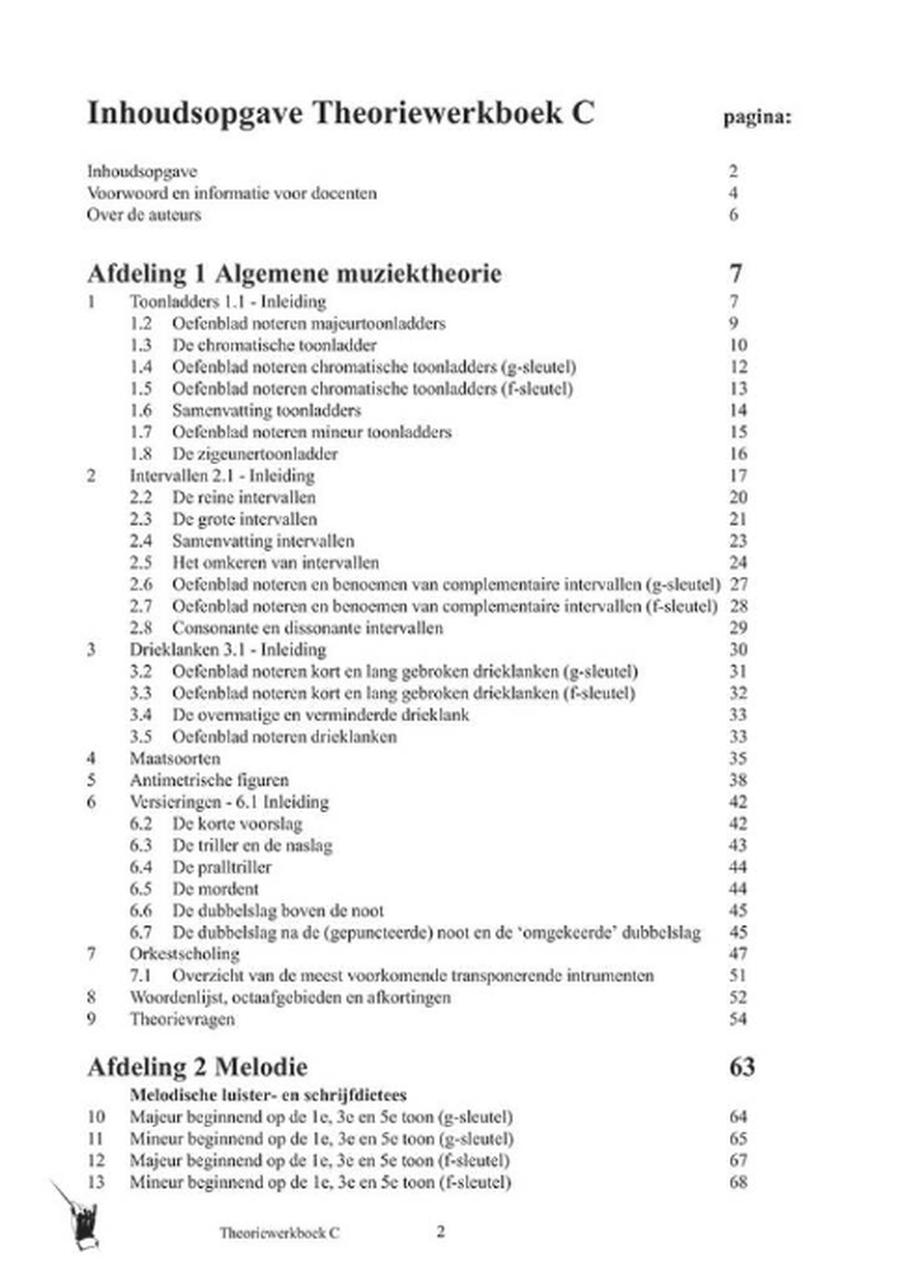 Algemene Muziektheorie Examen C Book and Digital Audio scores gallery preview page 4