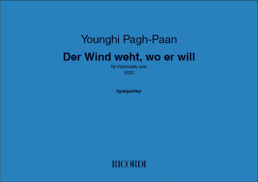 Der Wind weht, wo er will Cello Solo scores gallery preview page 1