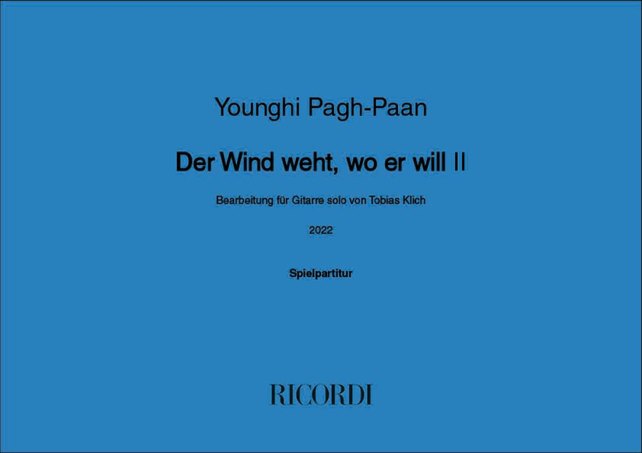 Der Wind weht, wo er will II Guitar scores gallery preview page 1