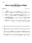 When I Close My Eyes at Night (Tuba Quartet - EETT)
