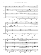 When I Close My Eyes at Night (Tuba Quartet - EETT) Brass Quartet scores gallery preview page 3