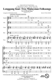 Lenggang Lenggang Kangkung (arr. Geneviene Wong)