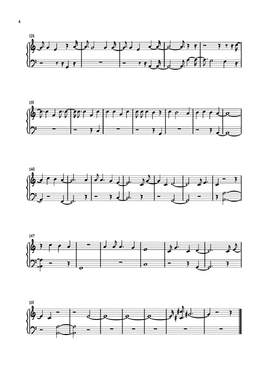 Way Maker Way Maker Easy Piano scores gallery preview page 4
