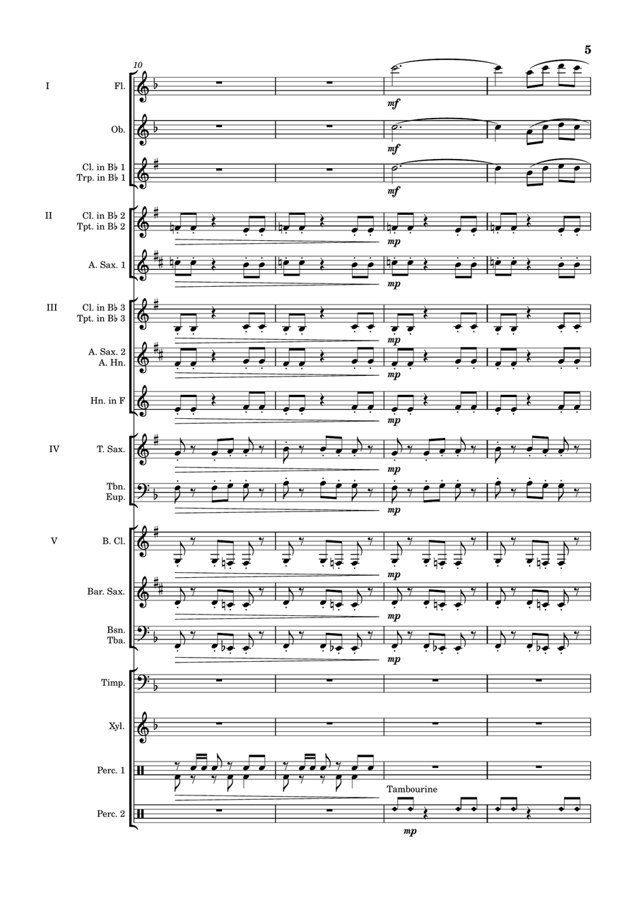Kaansayan Sumuku - Flexiband Concert Band scores gallery preview page 5