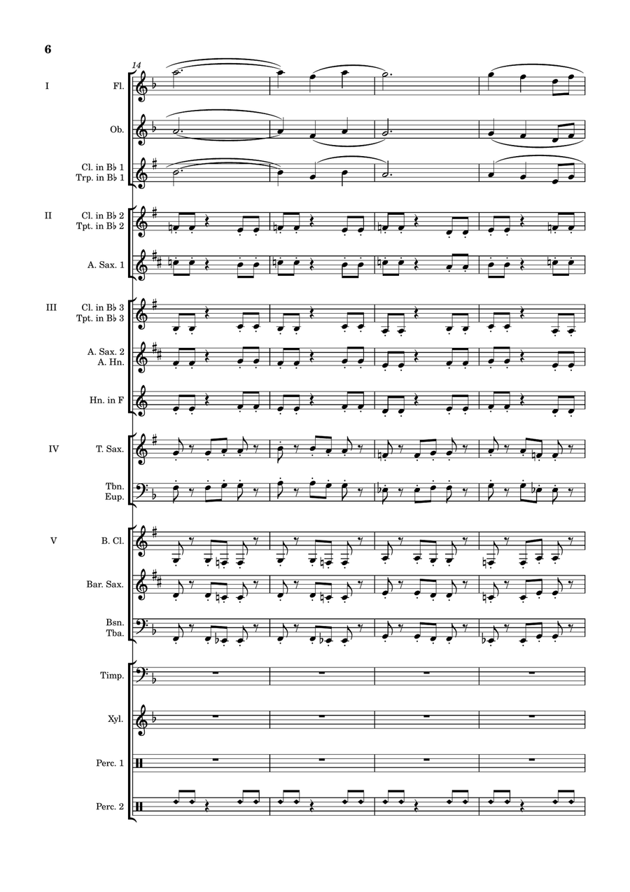 Kaansayan Sumuku - Flexiband Concert Band scores gallery preview page 6