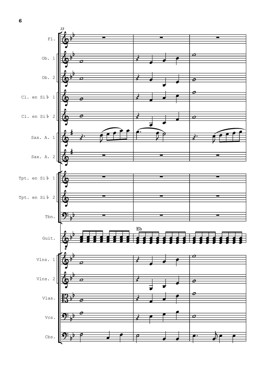 Gema Gema Full Orchestra scores gallery preview page 6