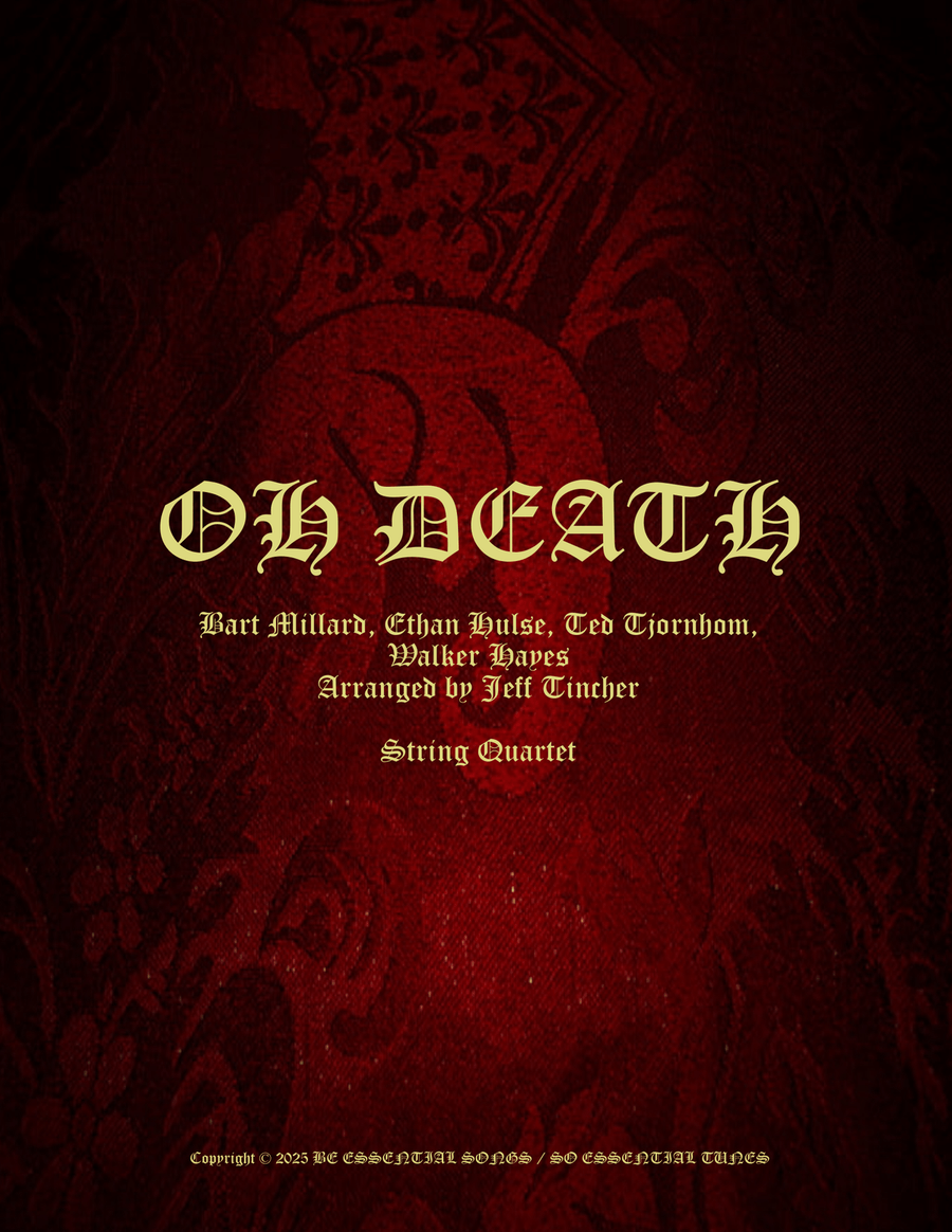 O Death O Death String Quartet scores gallery preview page 1