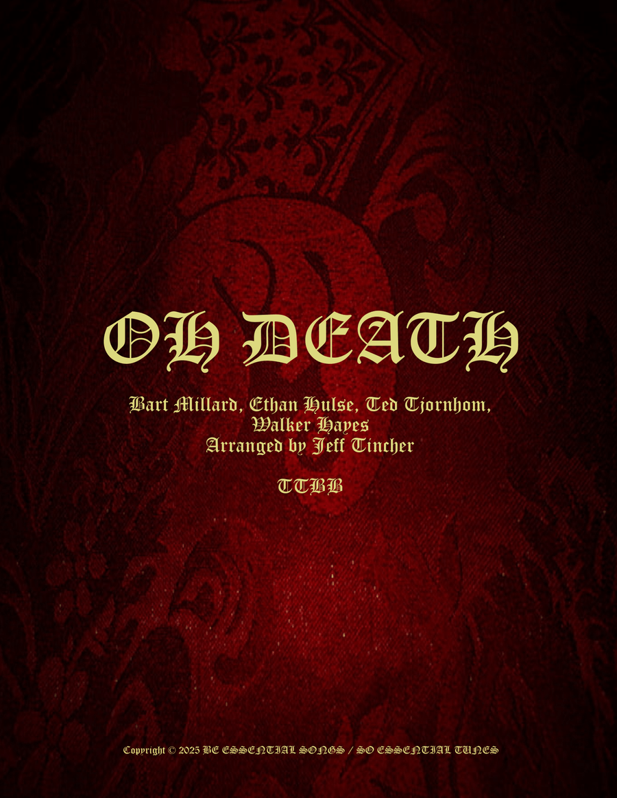 O Death O Death TTBB scores gallery preview page 1