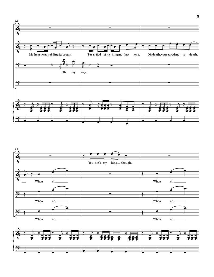 O Death O Death TTBB scores gallery preview page 4