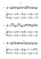 Bach's Cello Suite, No. 1 Baritone Saxophone scores gallery preview page 3