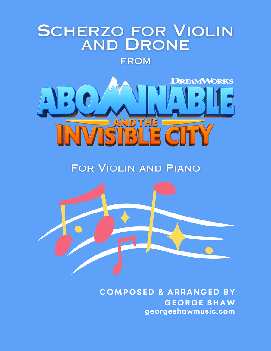Scherzo For Violin And Drone Violin Solo scores gallery preview page 1
