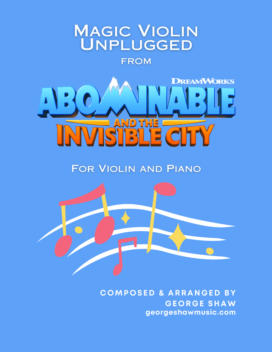 Magic Violin Unplugged Violin Solo scores gallery preview page 1