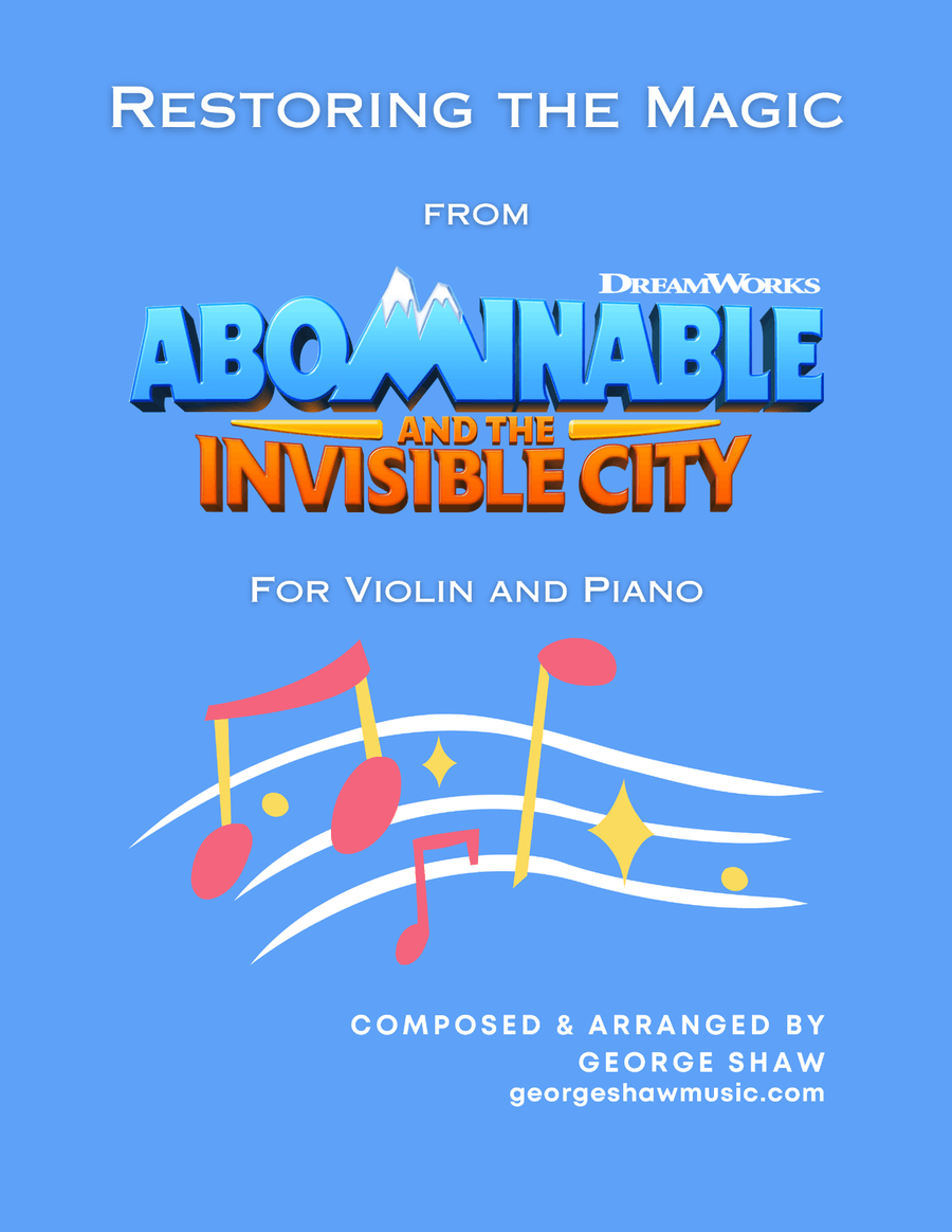 Restoring The Magic Restoring The Magic Violin Solo scores gallery preview page 1