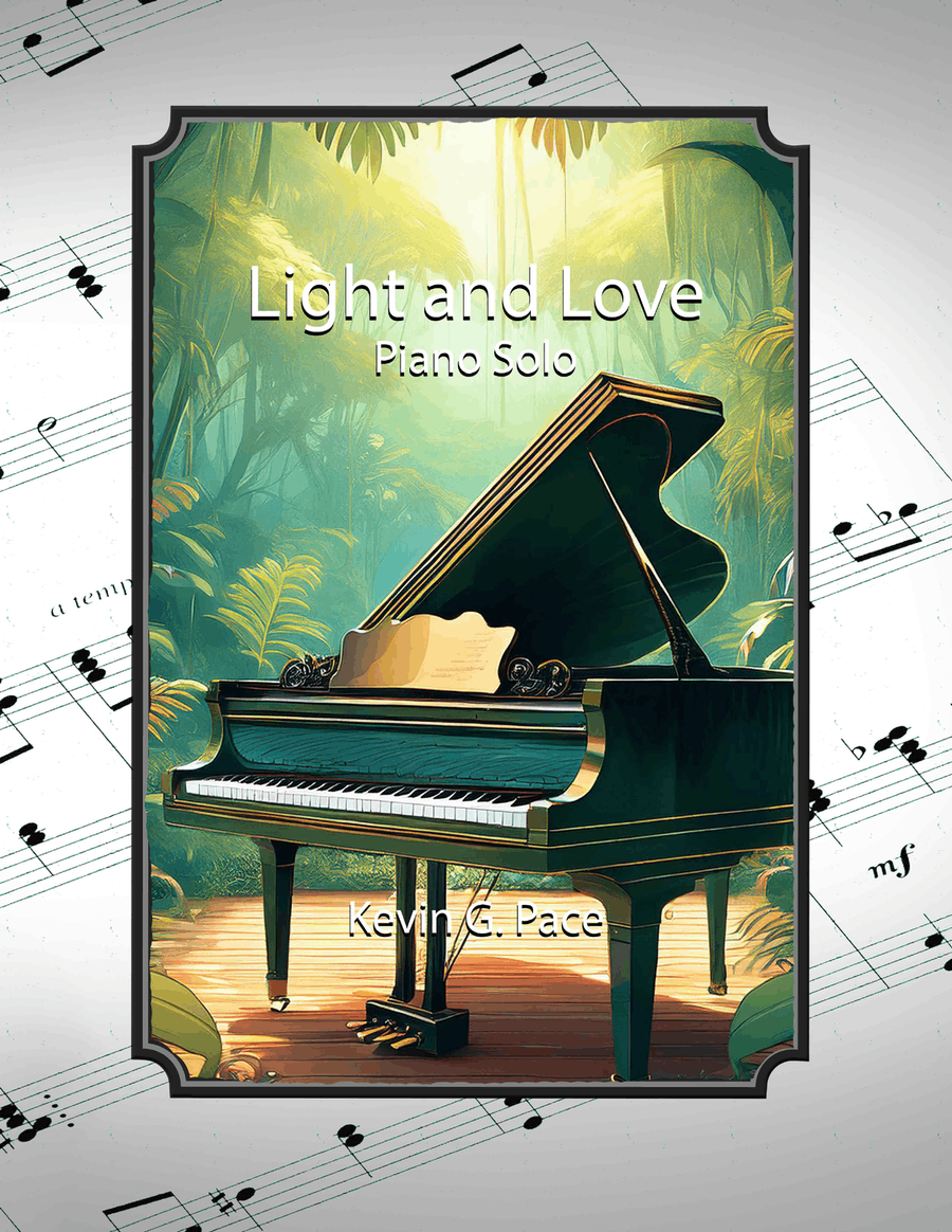 Light and Love, piano solo Piano Solo scores gallery preview page 1