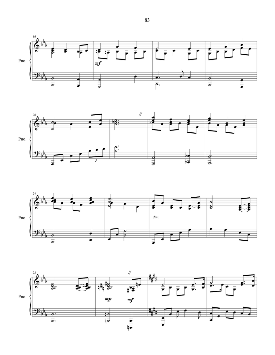 Light and Love, piano solo Piano Solo scores gallery preview page 3