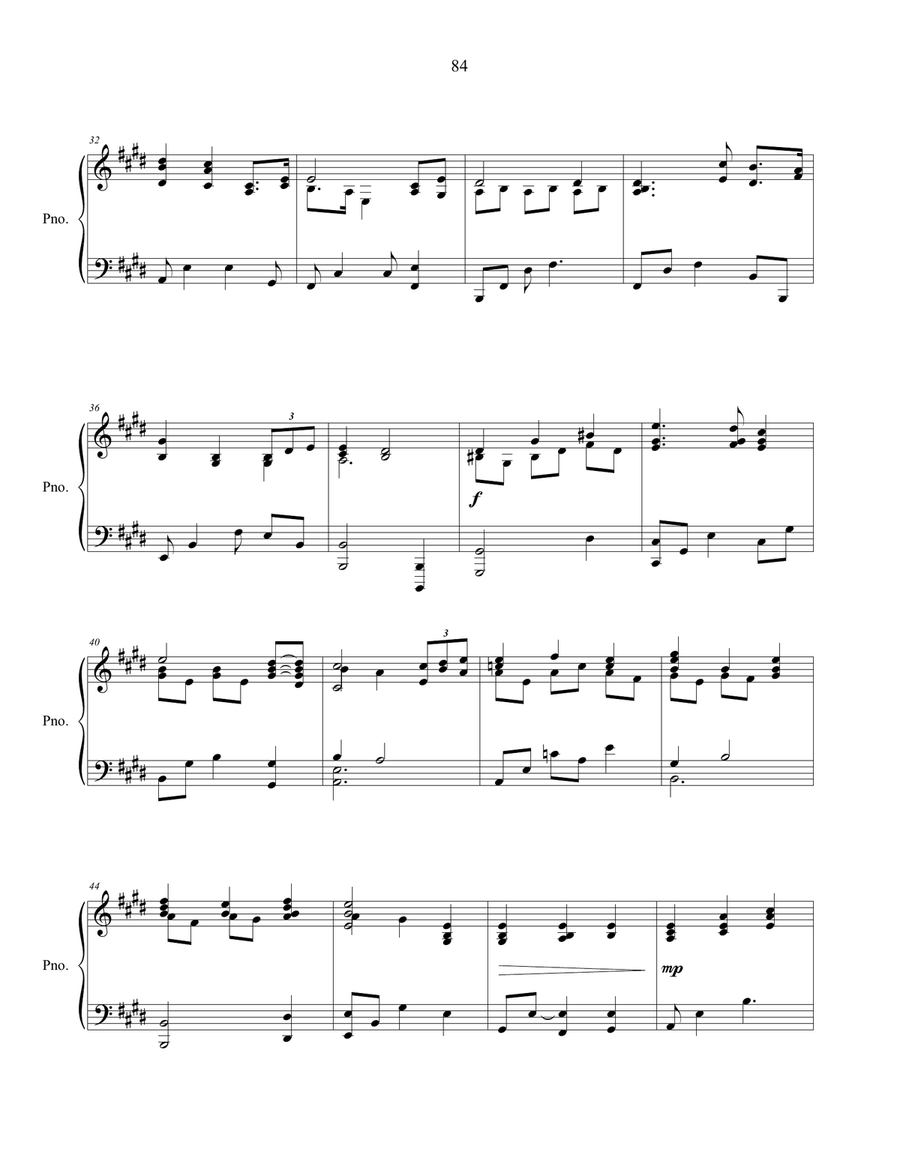 Light and Love, piano solo Piano Solo scores gallery preview page 4