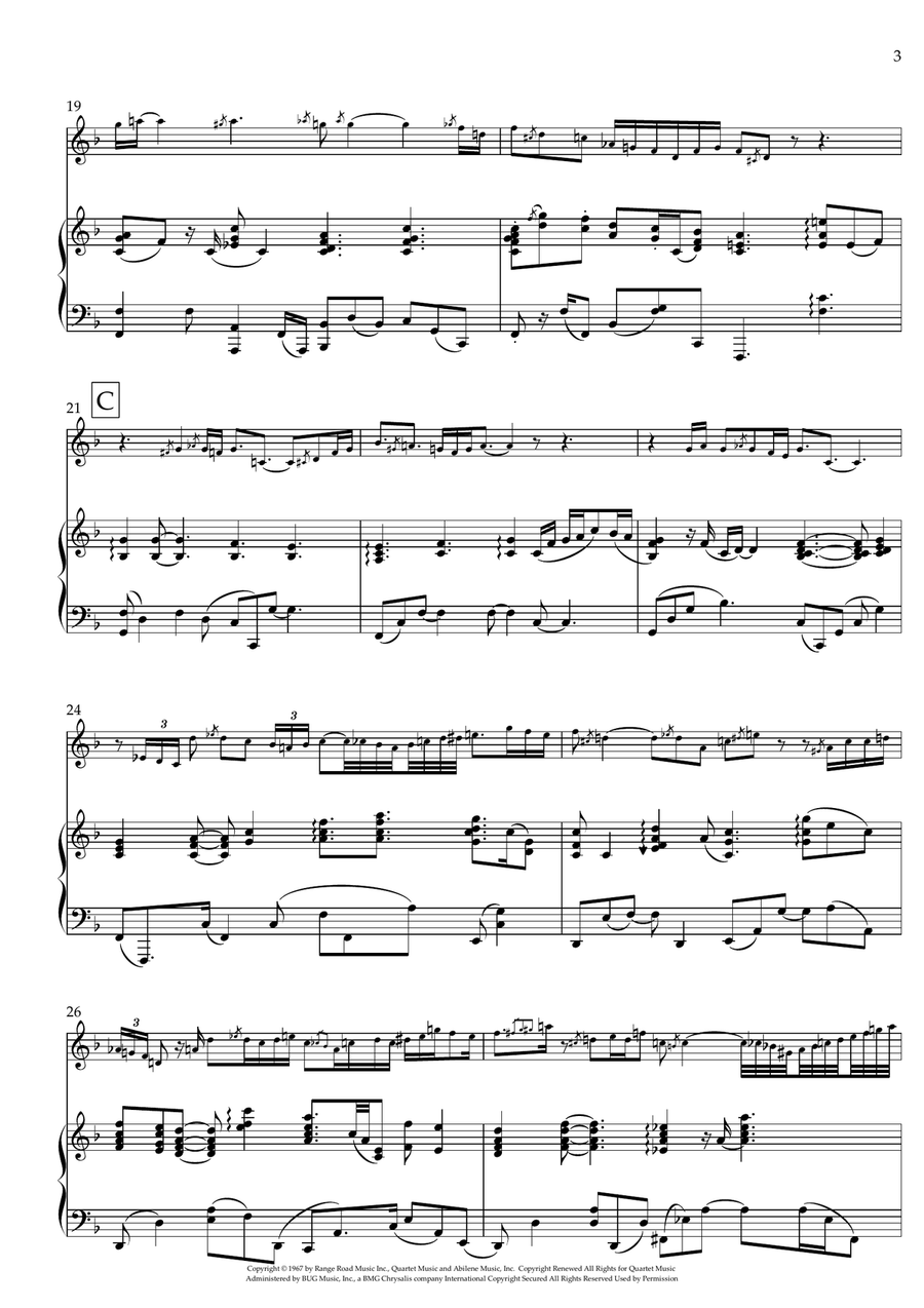 What A Wonderful World What A Wonderful World Violin Solo scores gallery preview page 3